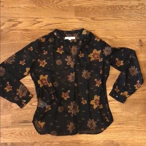 PRINTED LOFT BLOUSE NWOT